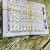Flat half-hole flat round steamed buns, freshwater pearls, loose beads, bread beads, 4A grade, 4-12mm, factory direct sales details Picture